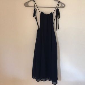 TOBI should we tie mini dress